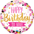 HELIUM BALLOONS “HAPPY BIRTHDAY TO YOU” AMERICAN BRAND