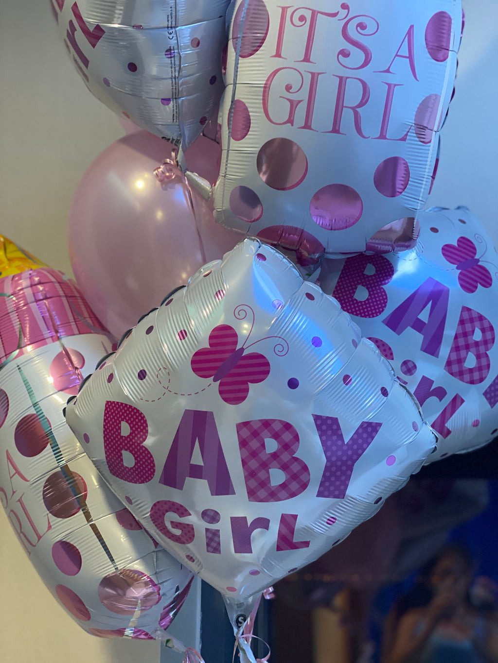 HELIUM BALLOONS “BABY GIRL” (0079)