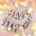 HELIUM BALLOONS “WALL HAPPY BIRTHDAY” SILVER