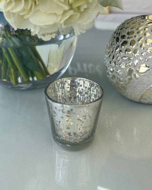 Candleholder silver extra small (rent)