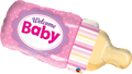 HELIUM BALLOON “WELCOME BABY HUGE BOTTLE” 84 CM