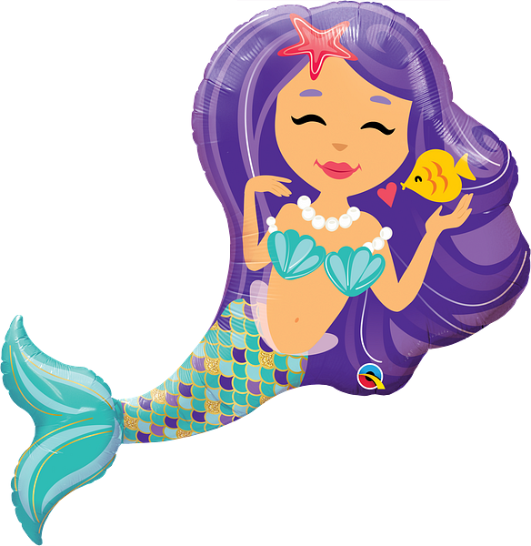 HELIUM BALLOON “MERMAID”