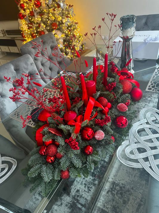 Christmas decorations fresh nobilis