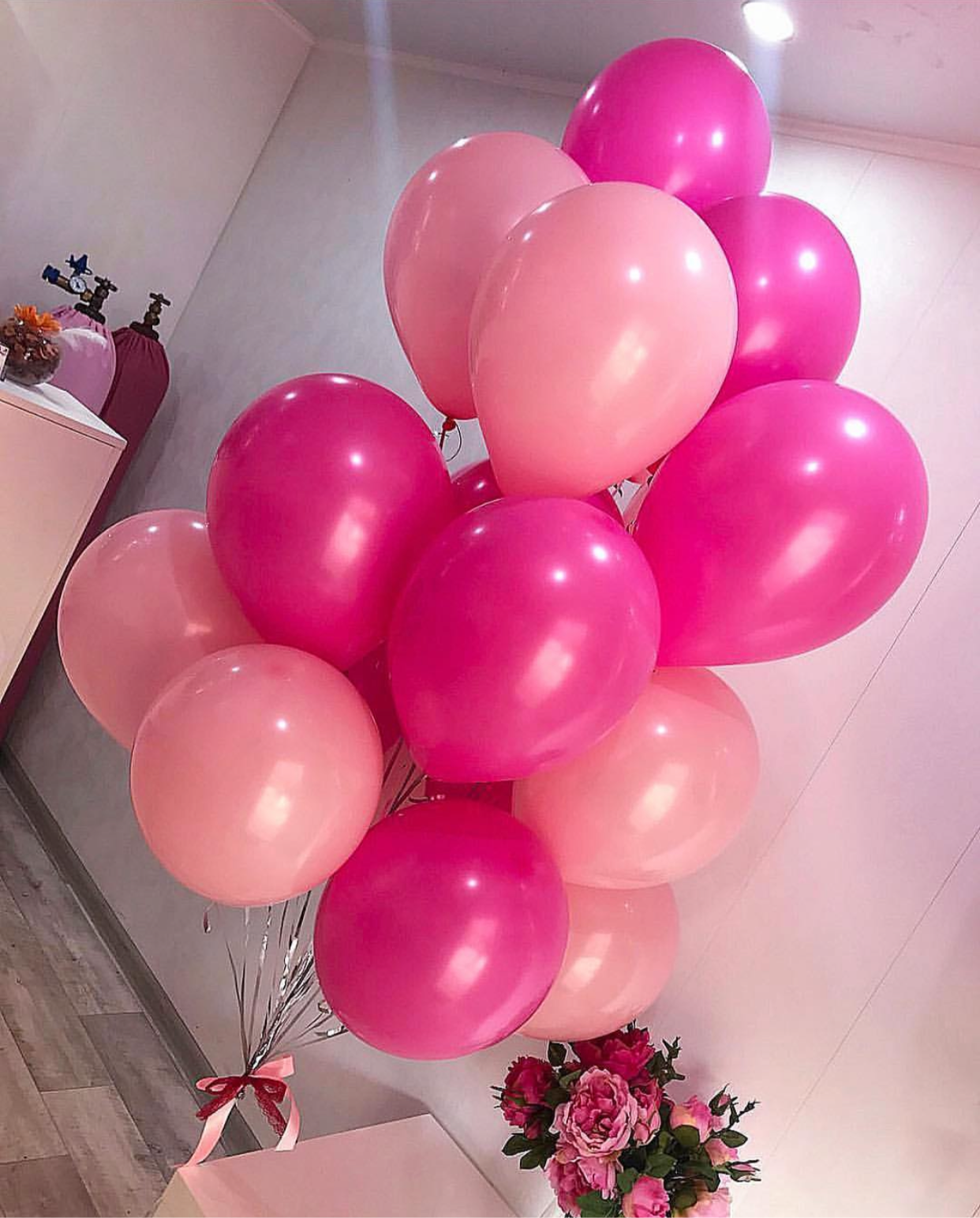 Balloons pink mix (0013)