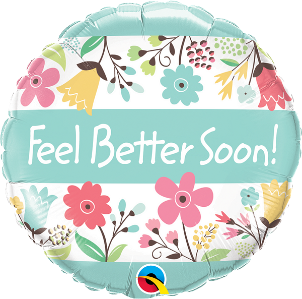 HELIUM BALLOONS “GET WELL SOON”