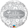 HELIUM BALLOON “CONGRATULATIONS” AMERICAN BRAND