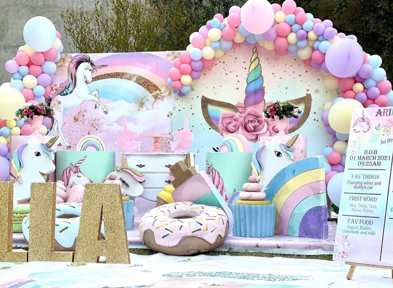 Unicorn photozone (decor rent)