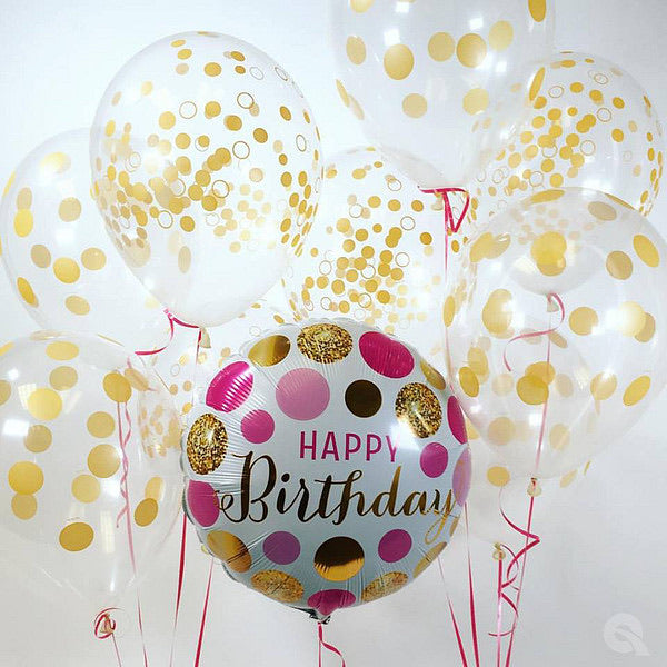 HELIUM BALLOON “HAPPY BIRTHDAY” AMERICAN BRAND