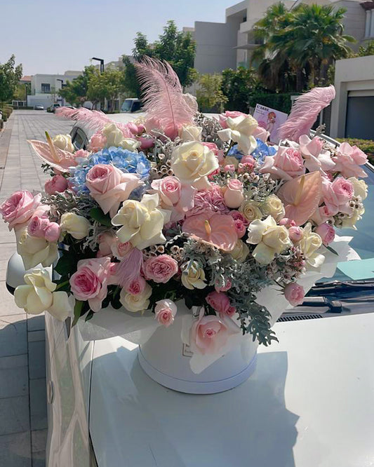 Mix flowers box “Tenderness”